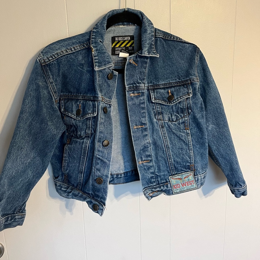 Children’s  Big Roxk Canyon Jean/ denim jacket.